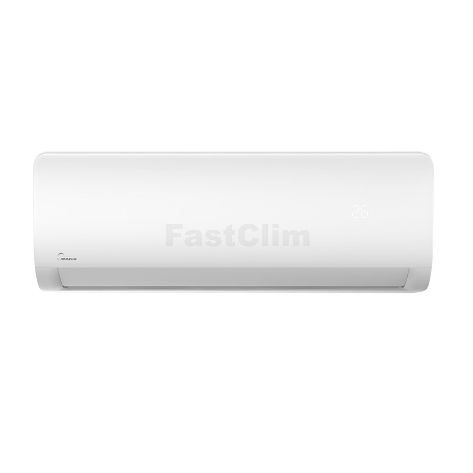 Climatiseur Midea Inverter blanc 9000 BTU | Design moderne et installation incluses